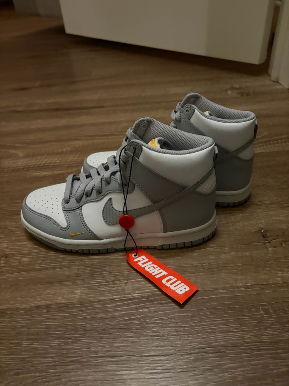 Nike Dunk High Next Nature 'Wolf Grey Marigold'